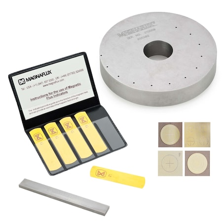 Magnaflux Magnetic Particle Performance Evaluation Devices